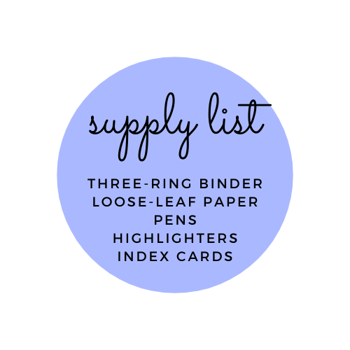 Class Supplies Class Supplies